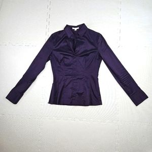 Hugo Boss Purple Blouse Size 6
